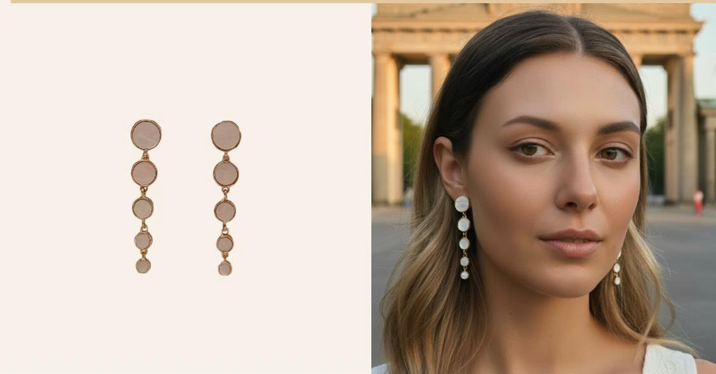 DROP PEARL EARRINGS