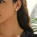 FLOWER LONG EARRINGS