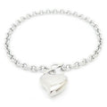 VERONICA HEART SILVER NECKLACE