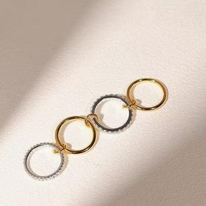 XIMENA RING TWO TONES