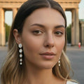 DROP PEARL EARRINGS